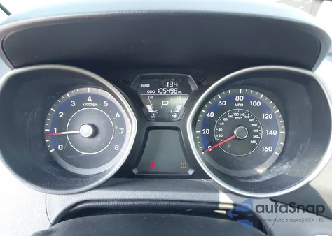 2012 Hyundai Elantra Limited из США, поврежденный, VIN 5NPDH4AE7CH098415